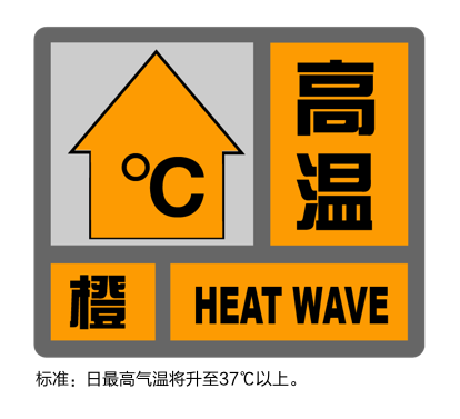 热力满满！上海连续第四天发布高温橙色预警