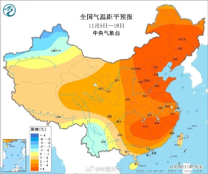 十一月还在冒汗？下周申城回暖，周四最高温将达24℃