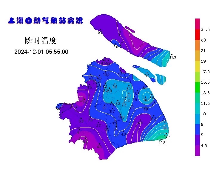 上海入冬冲刺中断，明天回暖“巅峰”气温冲击2字头