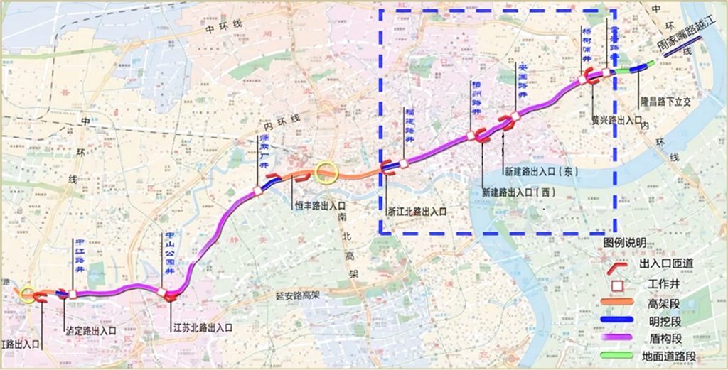 8月2日22时，北横通道东段主线试通车！