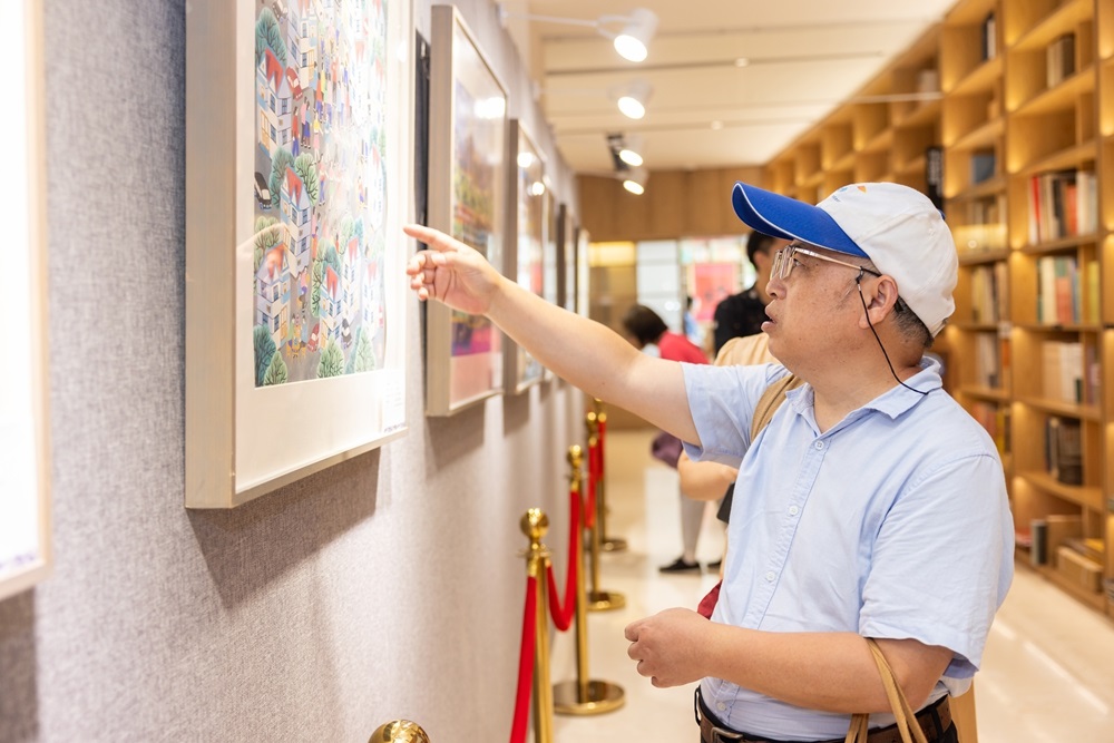 “都会与乡土的对话” 金山农夫画精品铺表态上海书城