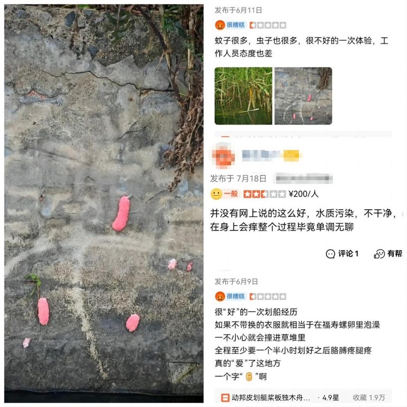 图说:消费者在社交网络就环境发表体验感受。 图源:社交网络