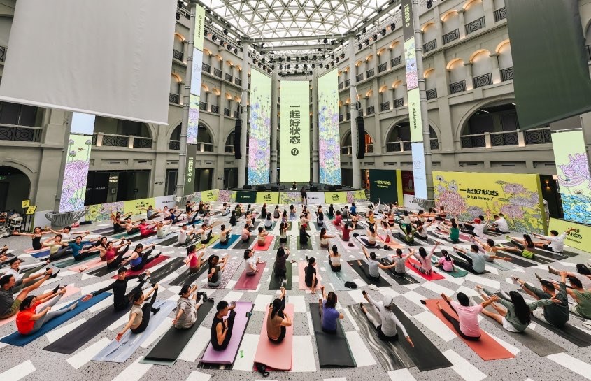 2024年lululemon“一块儿好状况”勾当天下收官，吸引近1.5万人次踊跃介入