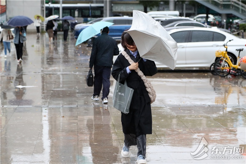 早岑岭你的伞阵亡了吗？今天累积雨量可达暴雨到年夜暴雨，夜里雨势削弱 | 组图