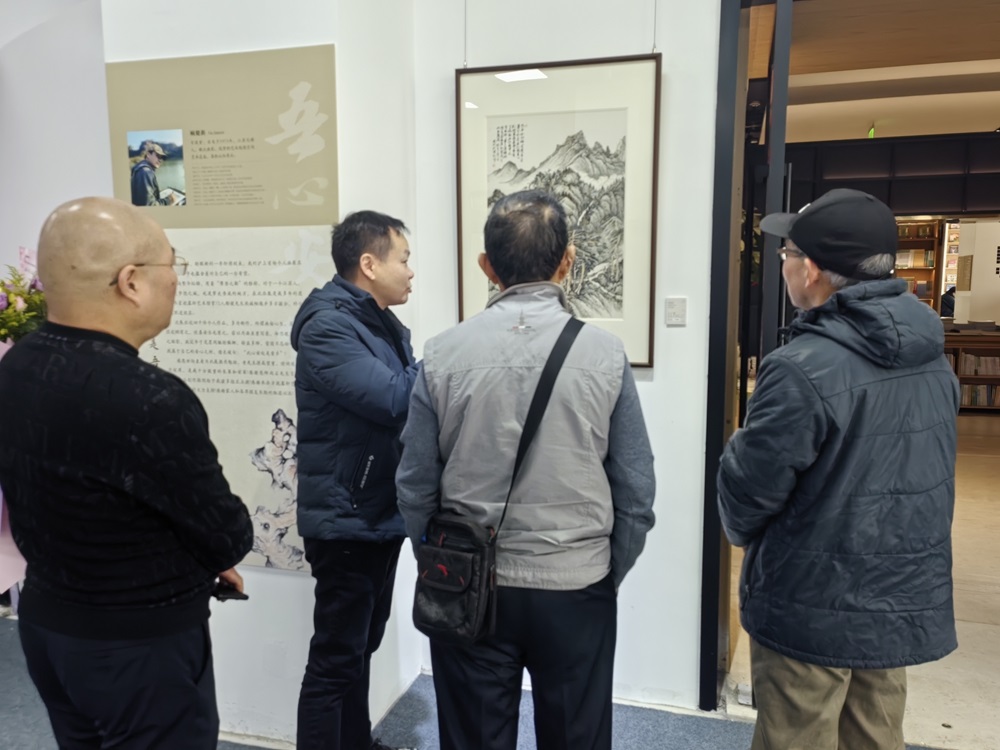 “吾心安处——顾健新国画艺术作品铺”在沪举行，近40幅精品国画表态上海书城