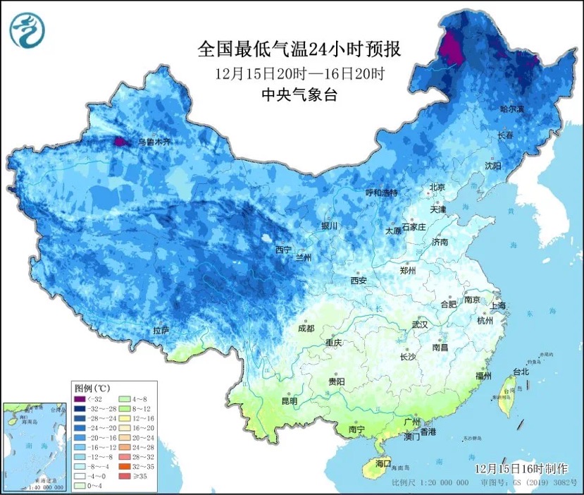 上海今晨气温创下半年新低，下周归热乏力寒氛围不竭