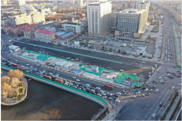 天津地铁7号线5标永久退路工作圆满收官