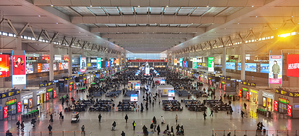 铁路上海站春运预计发送旅客超1600万人次，创历史新高