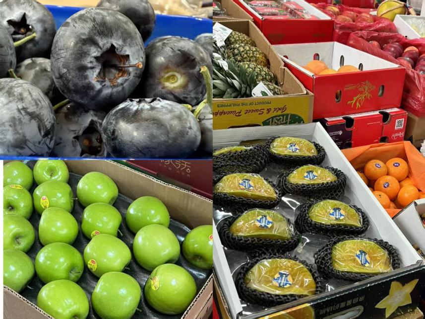 上海西郊国际农产品交易中心内景