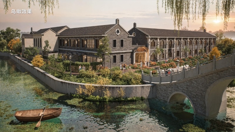 图片说明:光禾·山塘1915海派生活美学民宿综合体项目