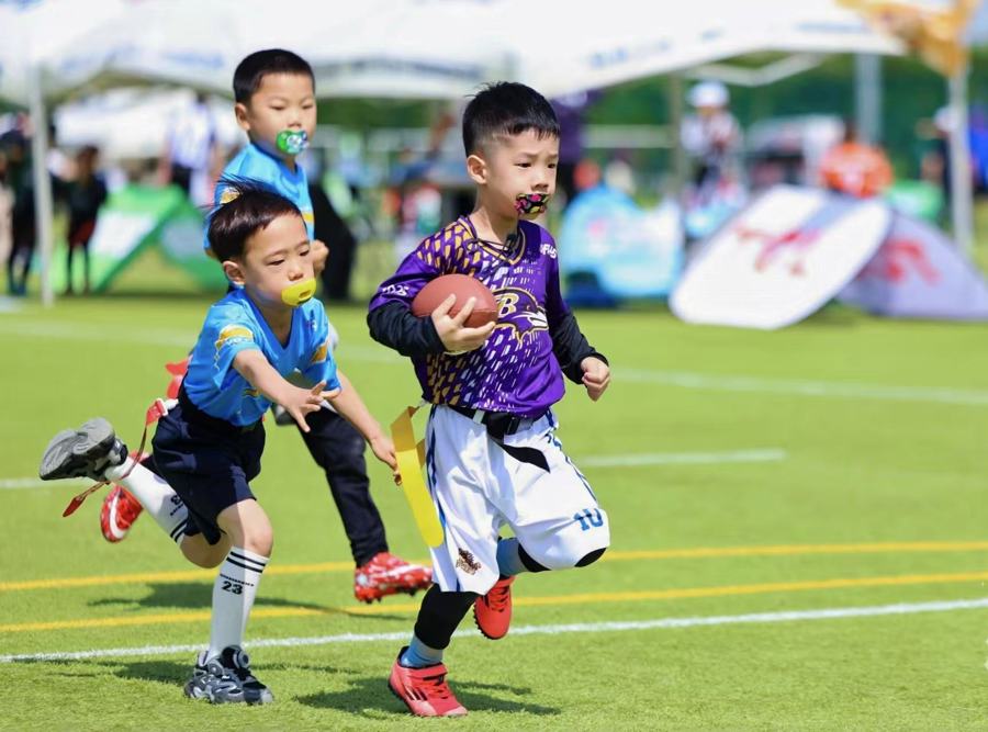 NFLFLAG“勇者之冠”青少年腰旗橄榄球锦标赛上海站落幕