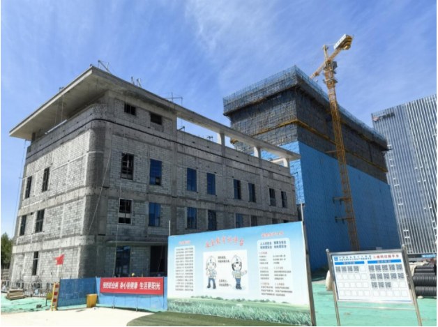 中国建筑武海电源公司第六局的生产调度建筑项