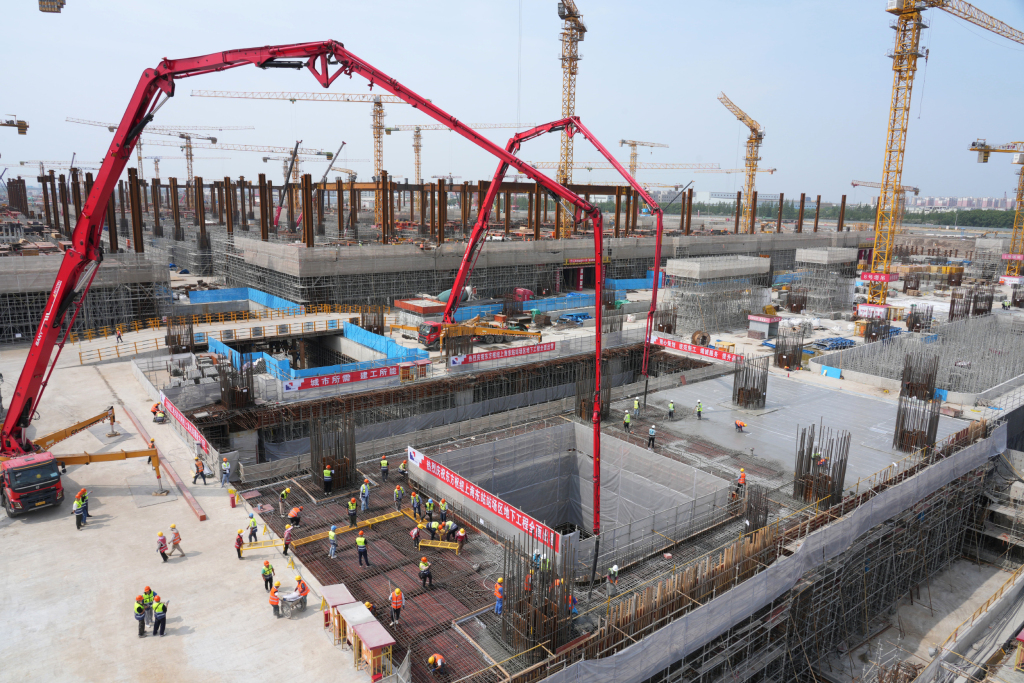 将与浦东机场空铁换乘,东方枢纽上海东站建设又有新进展