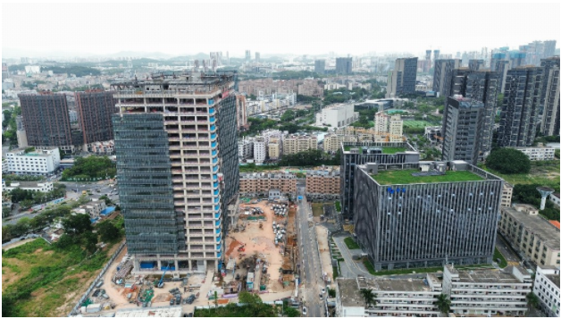 中国建筑第四局的Yuanzhaofeng工厂的主要工程项目