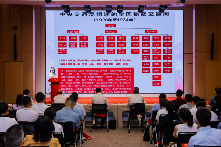 我 - 释放红色隐藏的交通线，“中央红交